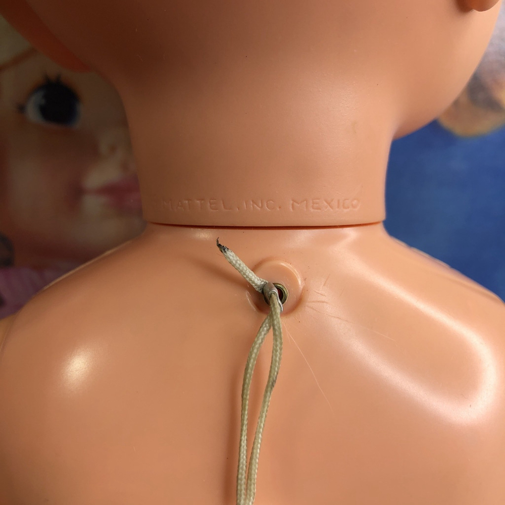 Vintage 1964/1970 Mattel Timey Tell Doll * Not In Working Condition * Read MX - Picture 5 of 15